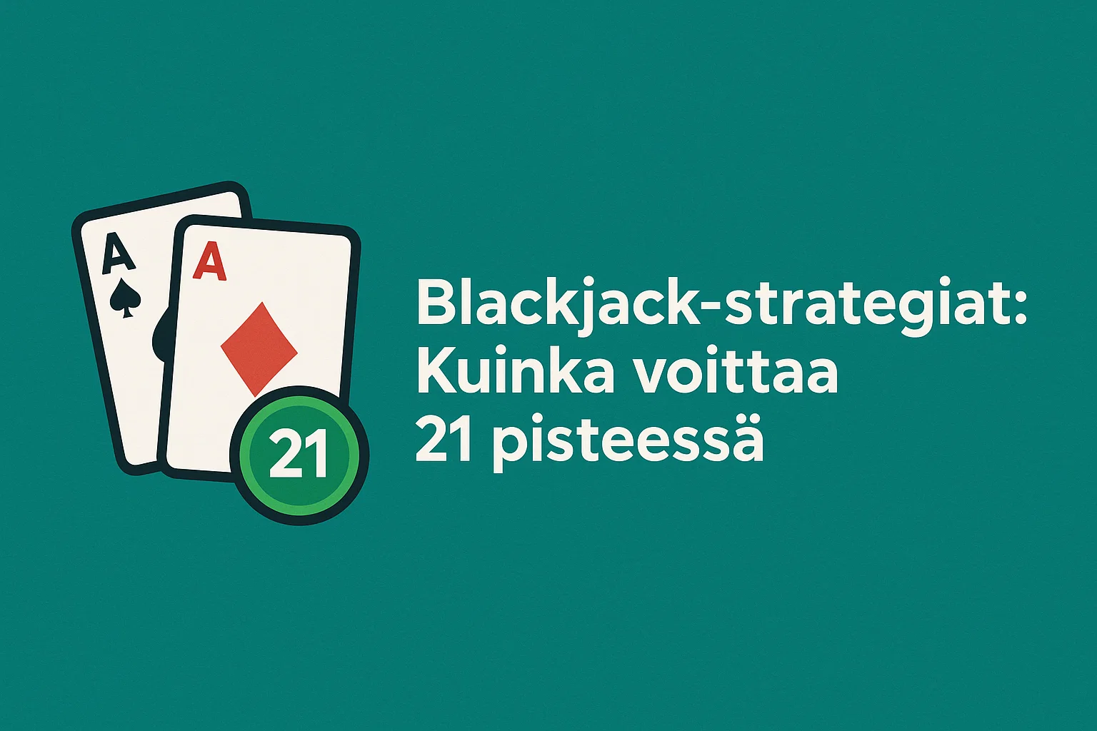 Blackjack-strategiat: Kuinka voittaa 21 pisteessä
