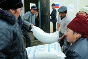 Зимний цикл распределения продовольственной помощи ВПП ООН начинается благодаря поддержке Российской Федерации